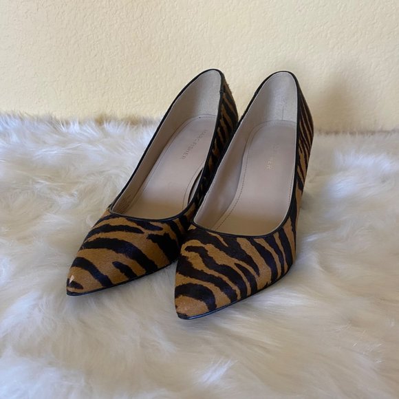 Marc Fisher Tiger Print Claire Pumps | Women's Size 7.5 - Picture 1 of 8